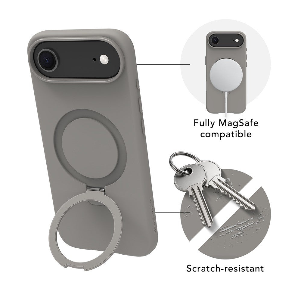 dbramante1928 iPhone Air Kuori Roskilde MagSafe Kick ICON River Stone