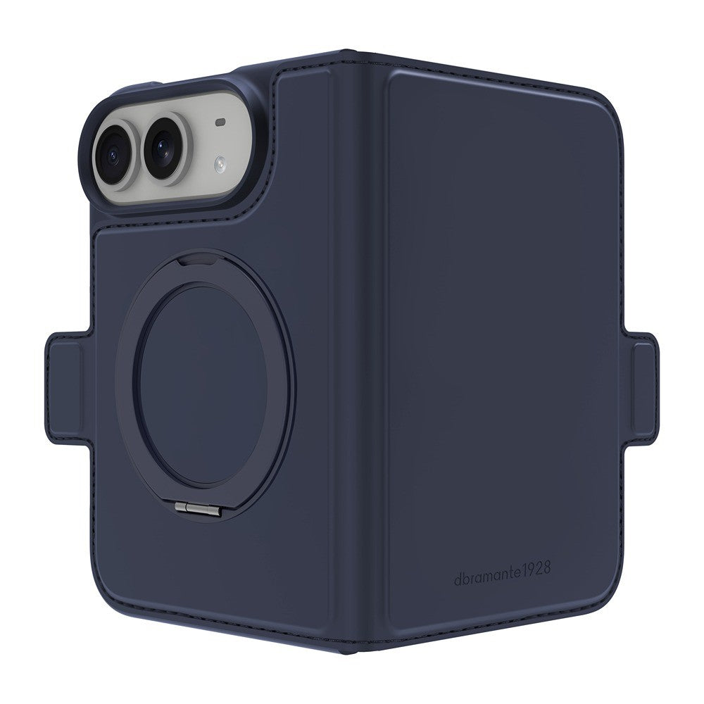 dbramante1928 iPhone Duo Kotelo Copenhagen MagSafe Kick ICON Deep Water