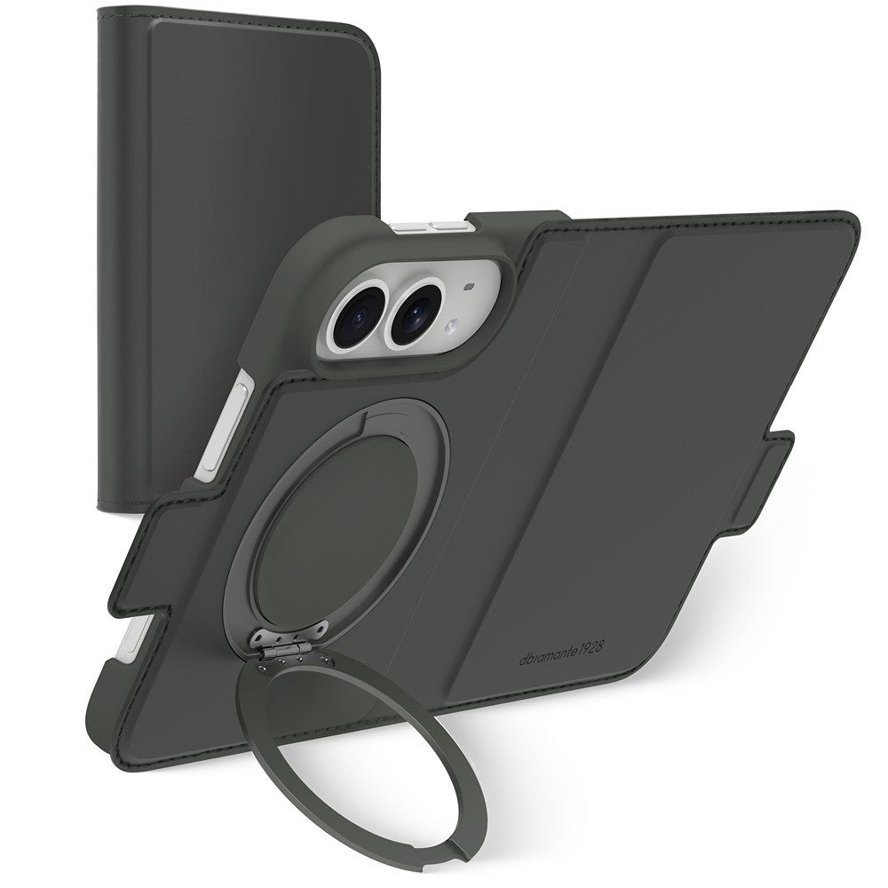 dbramante1928 iPhone Duo Kotelo Copenhagen MagSafe Kick ICON Forest Shadow