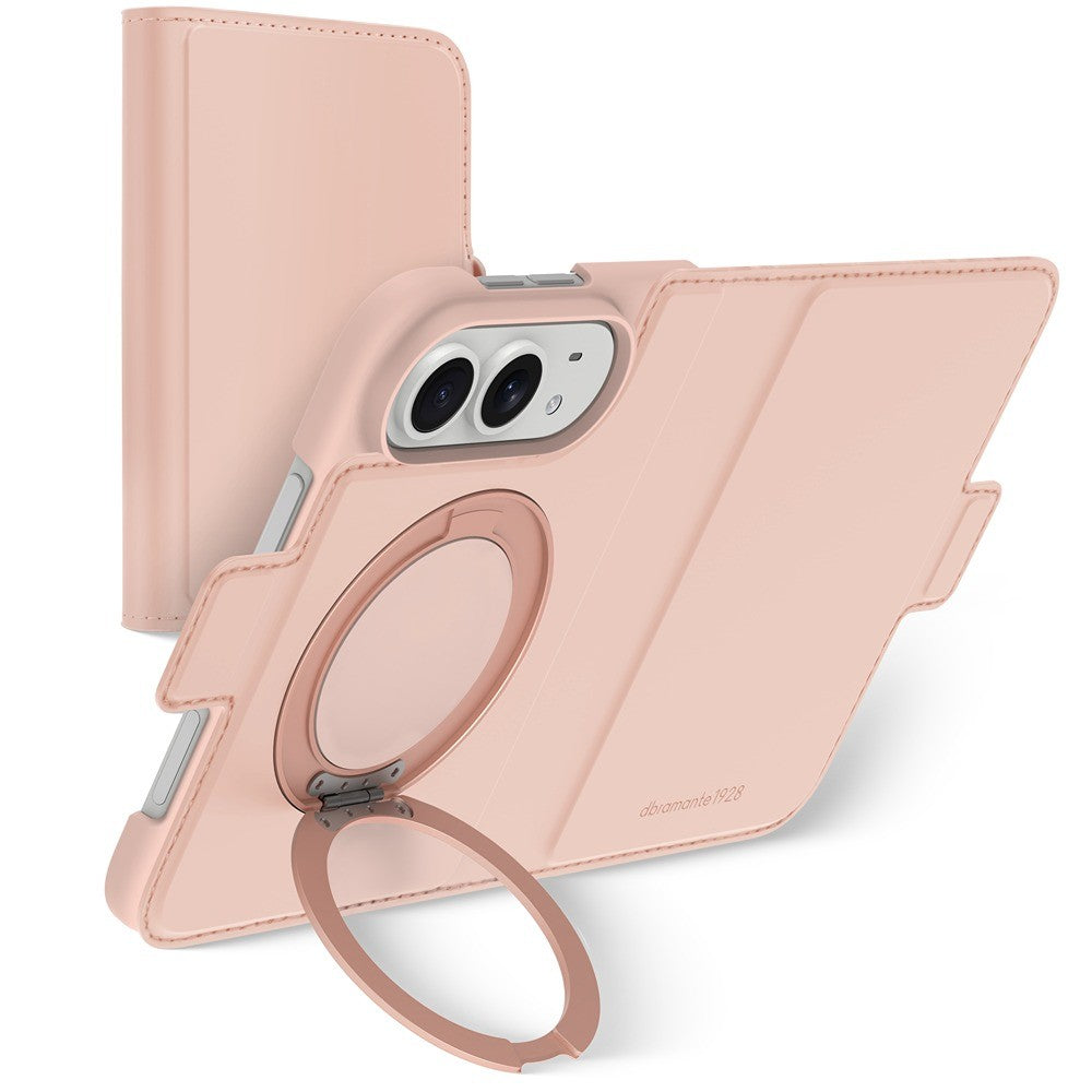 dbramante1928 iPhone Duo Kotelo Copenhagen MagSafe Kick ICON Pink Sand