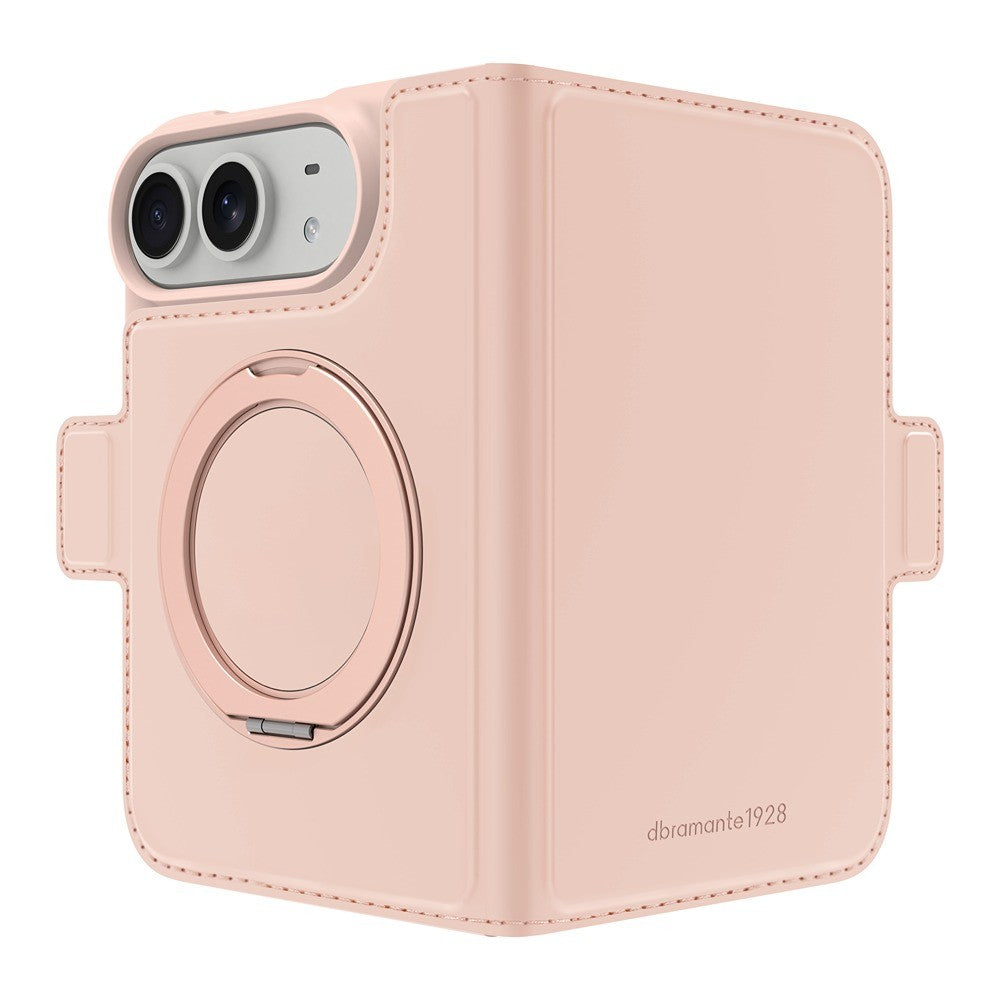 dbramante1928 iPhone Duo Kotelo Copenhagen MagSafe Kick ICON Pink Sand