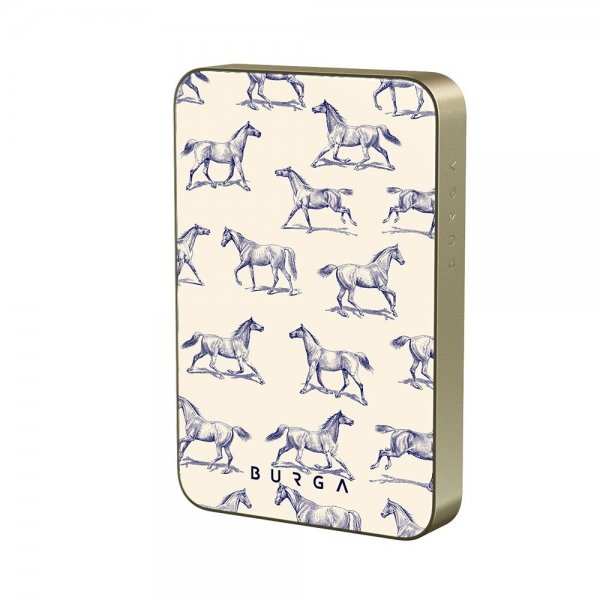 Burga Powerbank MagSafe 5000 mAh Derby Race Kulta