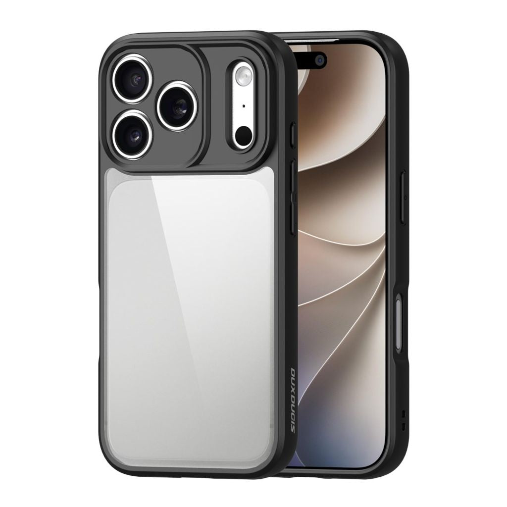 Dux Ducis iPhone 17 Pro Max/iPhone 18 Pro Max Kuori Aimo Series Musta