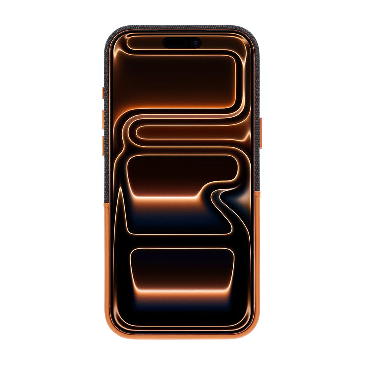 iPhone 17 Pro/iPhone 18 Pro Kuori Nahkaa Korttipidike MagSafe Ruskea