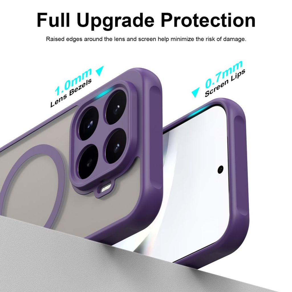 Xiaomi 17T Kuori Pesty MagSafe Violetti