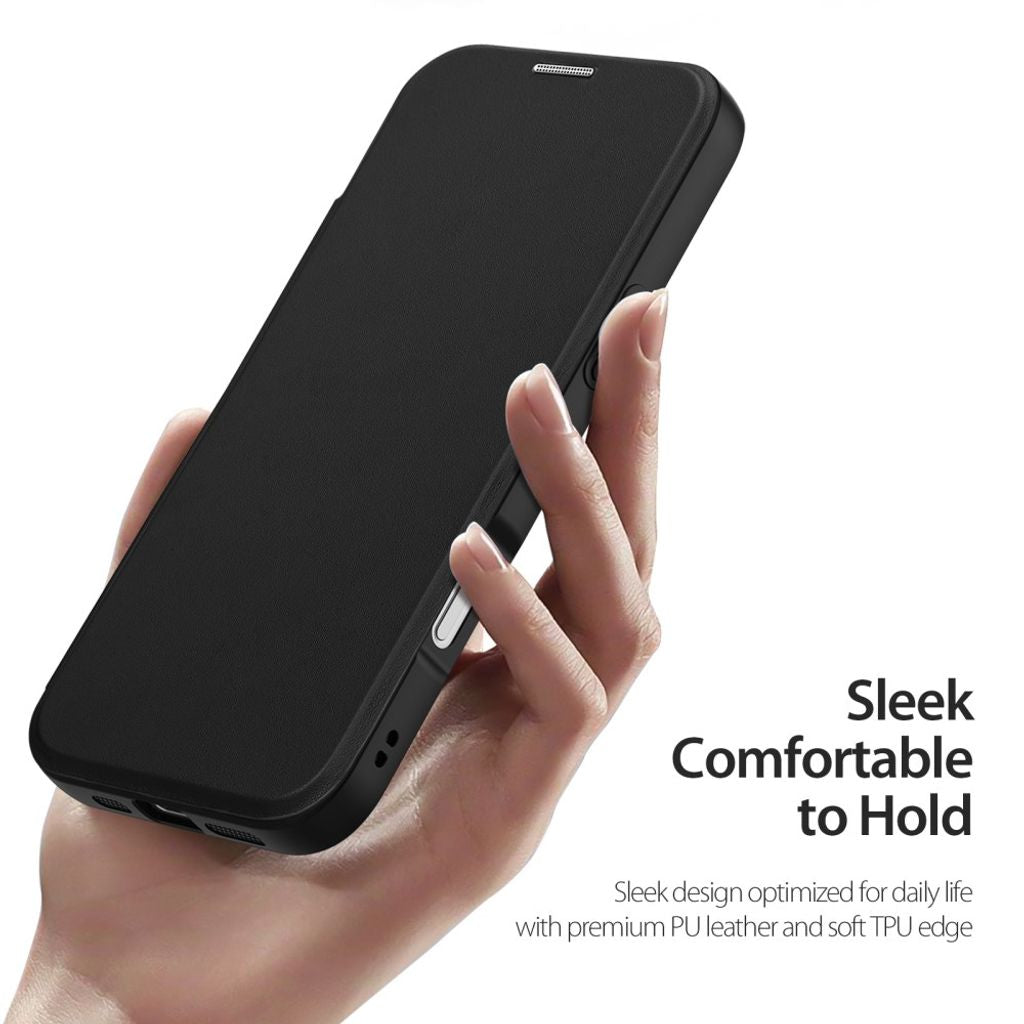 Dux Ducis iPhone 17 Pro Max/18 Pro Max Kotelo Skin X Pro Series Kickstand MagSafe Musta
