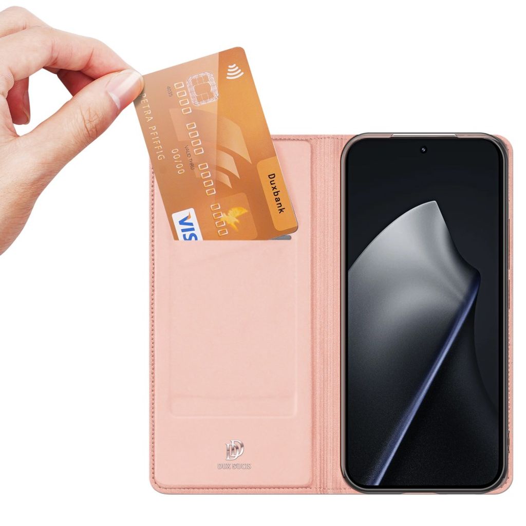 Dux Ducis Xiaomi 17T Kotelo Skin Pro Series Vaaleanpunainen
