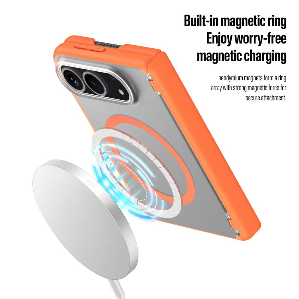 Dux Ducis iPhone Duo Kuori EXPN Series MagSafe Oranssi