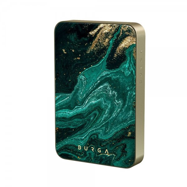 Burga Powerbank MagSafe 5000 mAh Emerald Pool Kulta