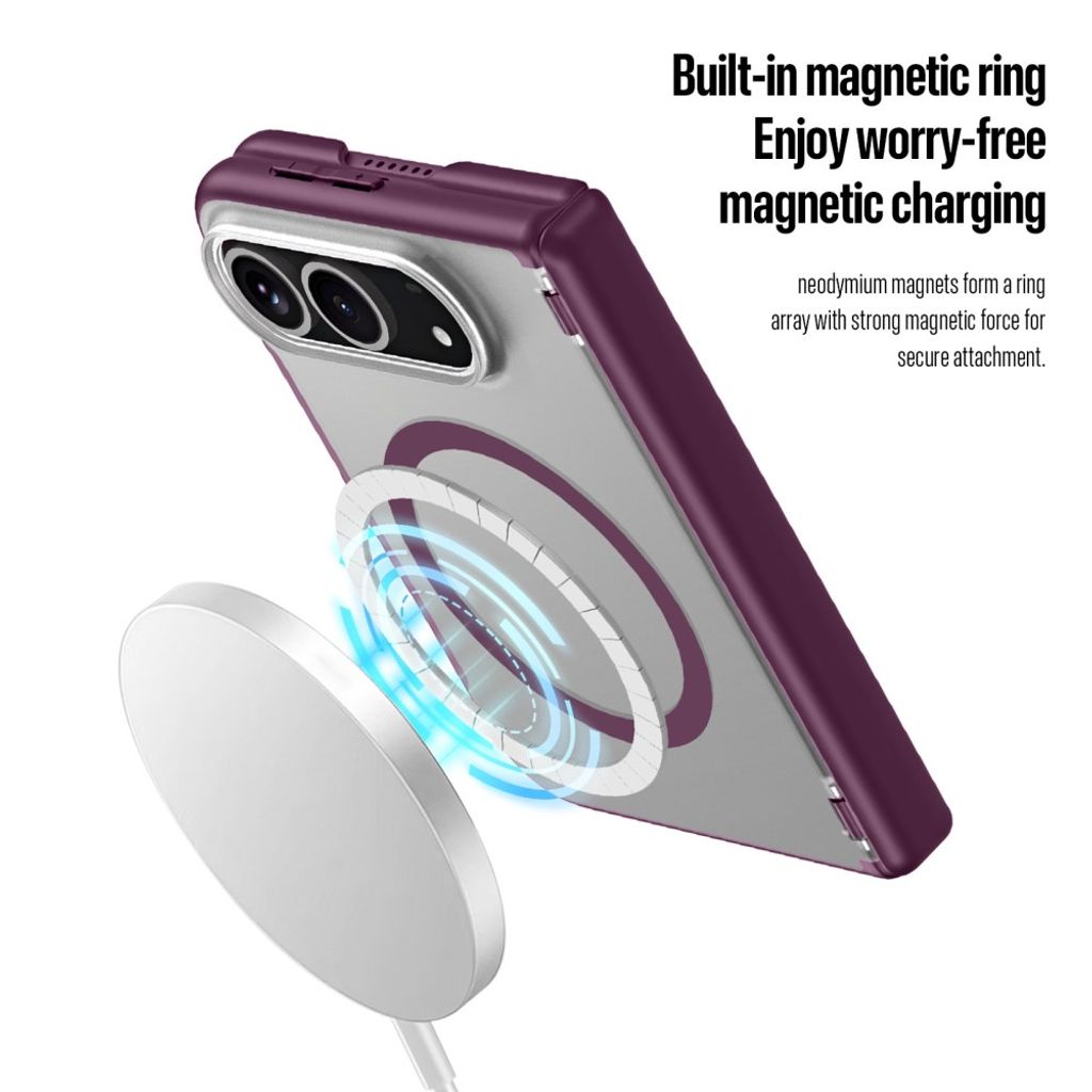 Dux Ducis iPhone Duo Kuori EXPN Series MagSafe Dark Cherry