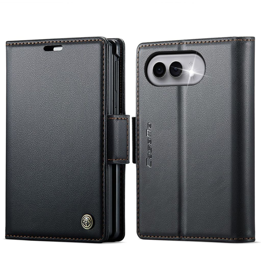 CaseMe iPhone Duo Kotelo 023 Series Musta