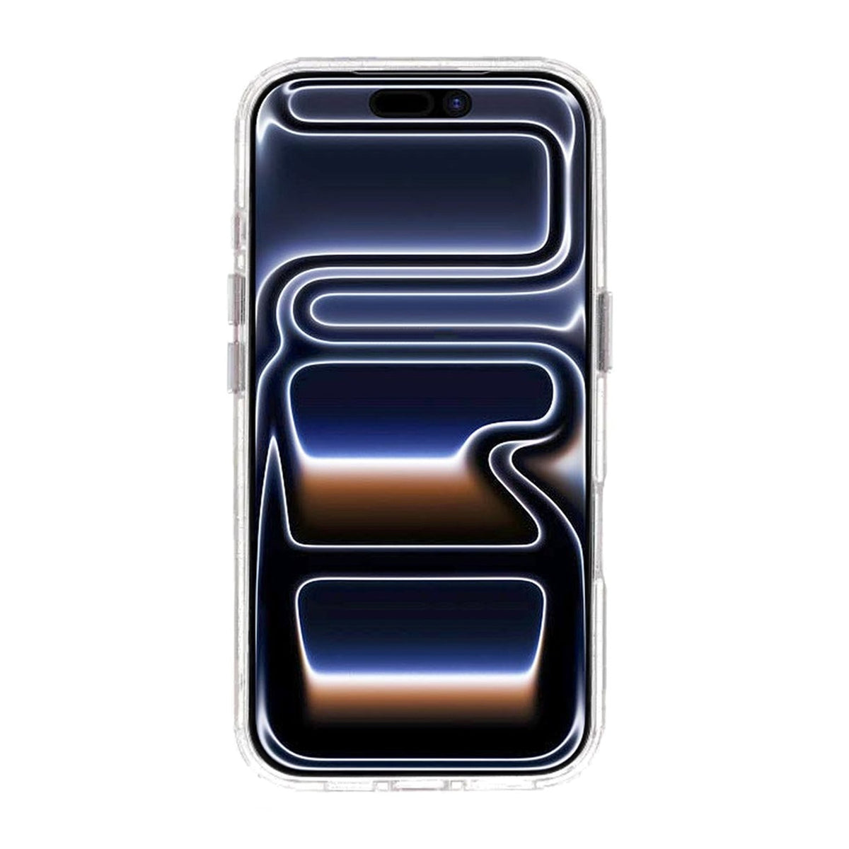 iPhone 17 Pro Kuori Kukkakuvioinen MagSafe Sininen
