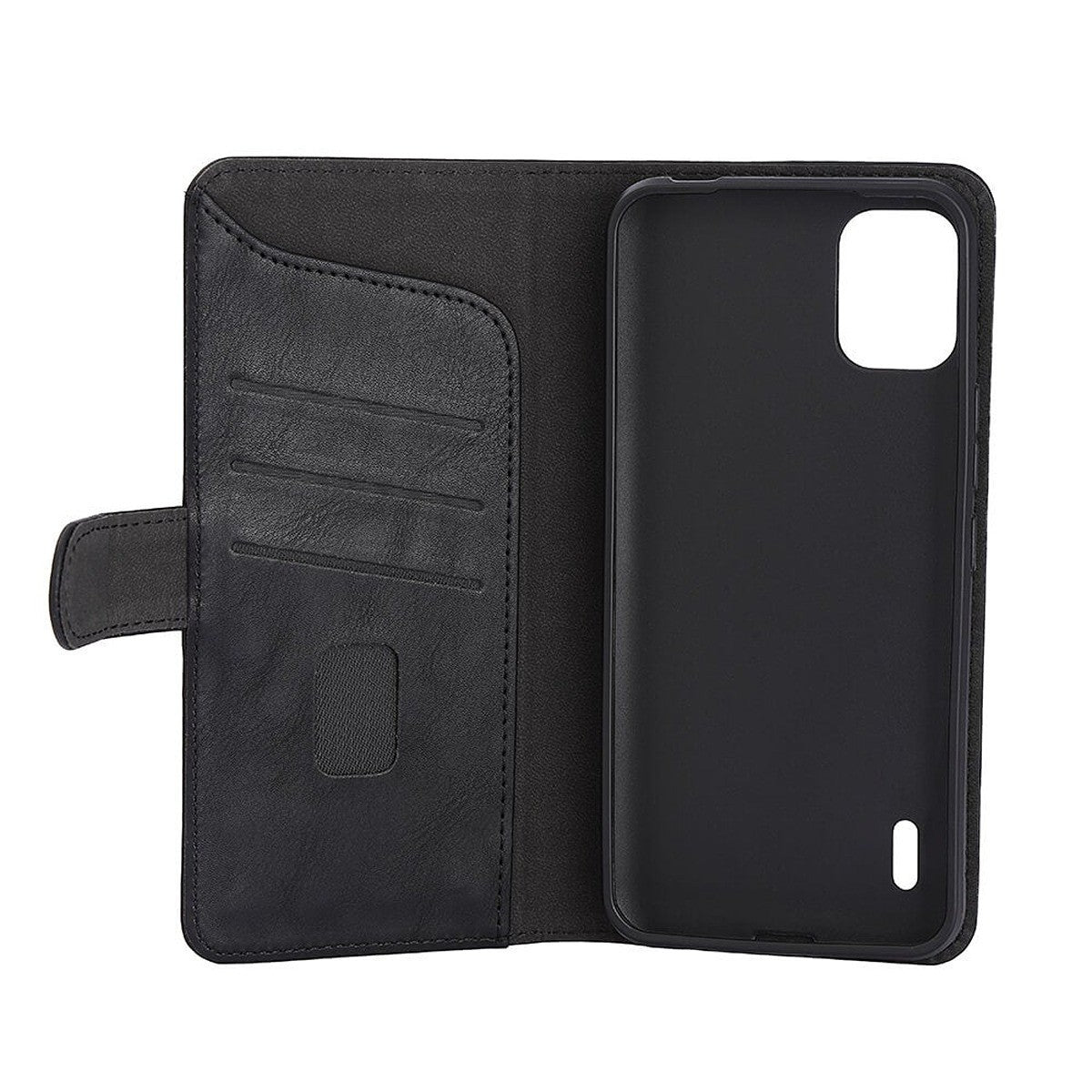 Gear Nokia C12 Kotelo 3 Korttitasku Musta