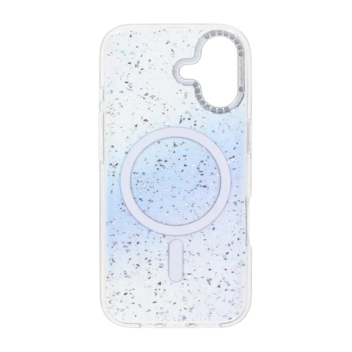 iPhone 17 Kuori Glitter Diamond MagSafe Sininen