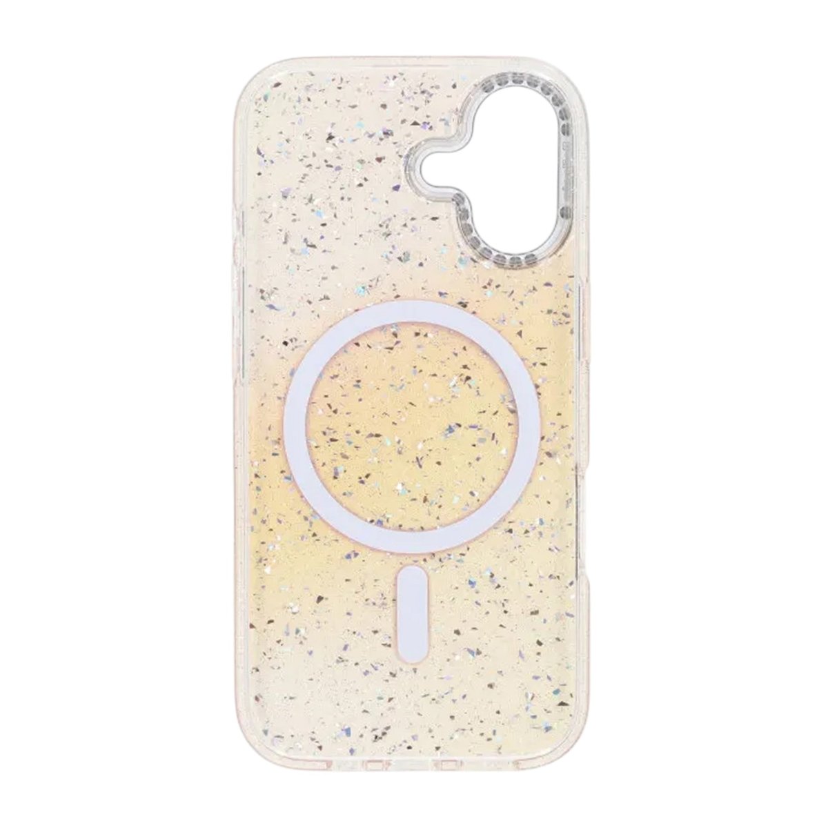 iPhone 17 Kuori Glitter Diamond MagSafe Kulta
