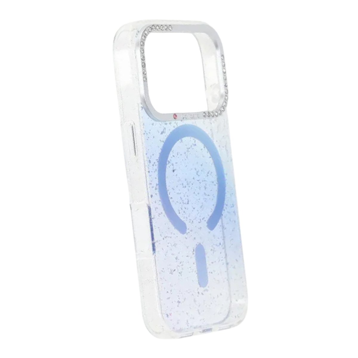 iPhone 17 Pro Kuori Glitter Diamond MagSafe Sininen