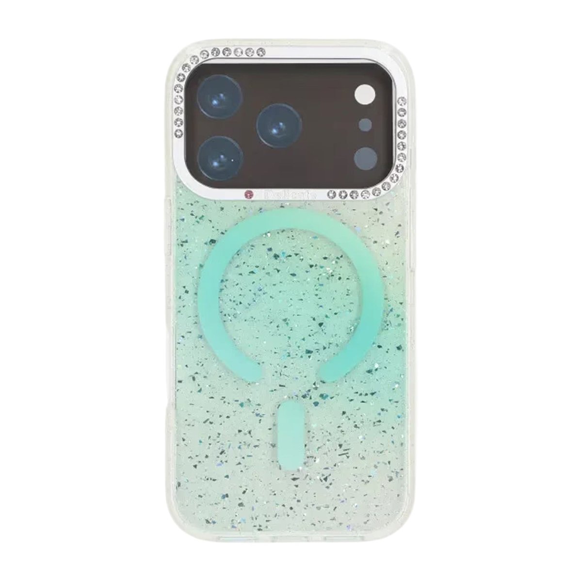 iPhone 17 Pro Max Kuori Glitter Diamond MagSafe Vihreä