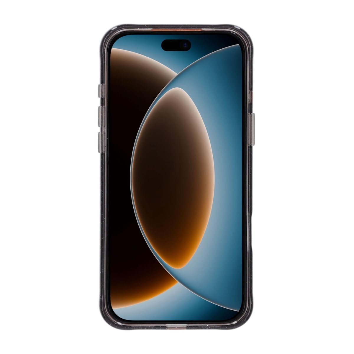 iPhone 17 Pro Max/iPhone 18 Pro Max Kuori, glitteriä, teline, MagSafe, Musta