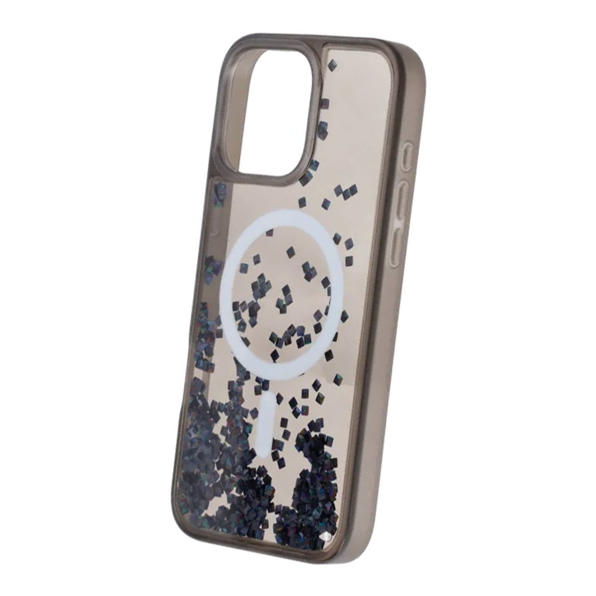 iPhone 16 Pro Kuori Diamond Quicksand MagSafe Musta
