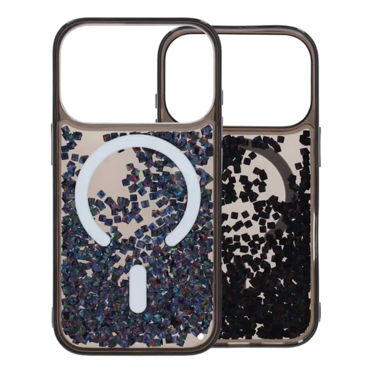 iPhone 17 Pro Kuori Diamond Quicksand MagSafe Musta