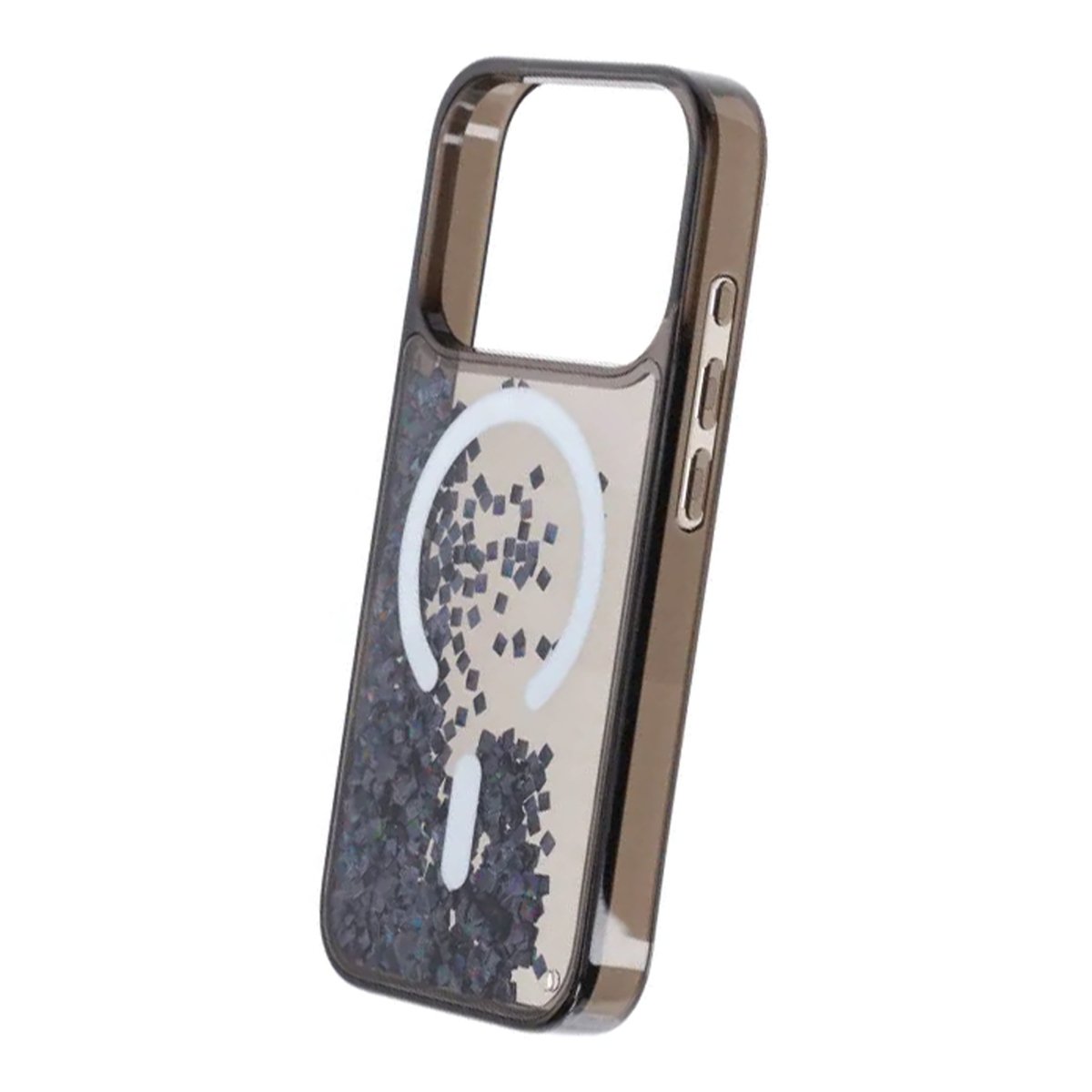 iPhone 17 Pro Kuori Diamond Quicksand MagSafe Musta