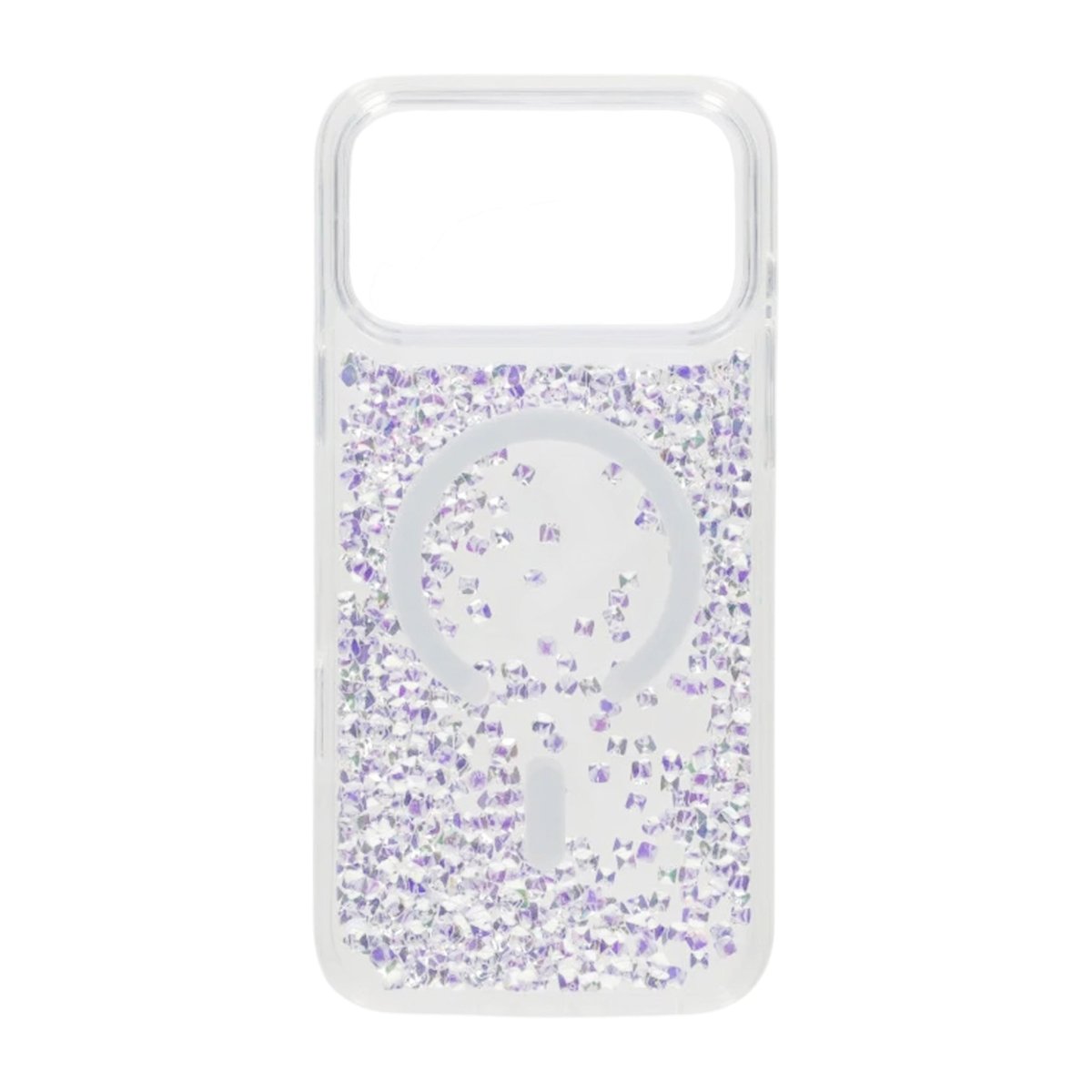 iPhone 17 Pro Kuori Diamond Quicksand MagSafe Valkoinen