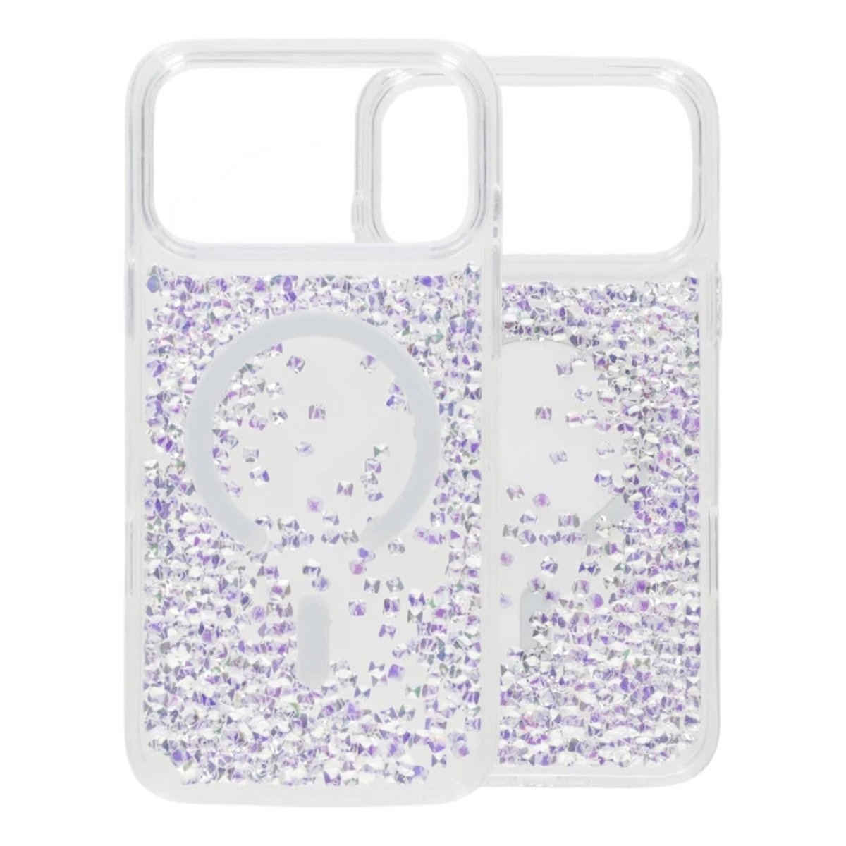 iPhone 17 Pro Kuori Diamond Quicksand MagSafe Valkoinen