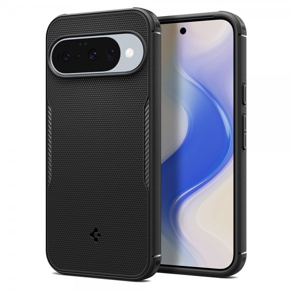 Spigen Google Pixel 10/Pixel 10 Pro -suojakuori Core Armor MagFit Matte Black