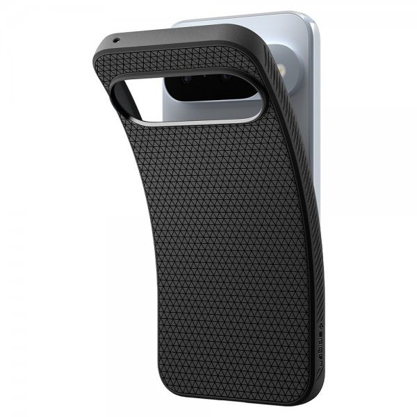 Spigen Google Pixel 10/Pixel 10 Pro Suojakuori Liquid Air Matte Black