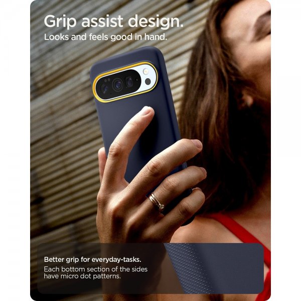 Spigen Google Pixel 10 Pro XL kuori Nano Pop MagFit Blueberry Navy