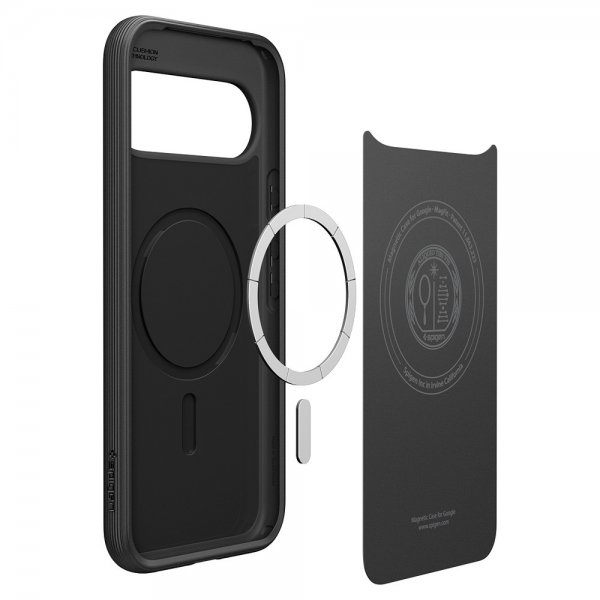 Spigen Google Pixel 10 Pro XL -suojakuori, Parallax MagFit, mattamusta