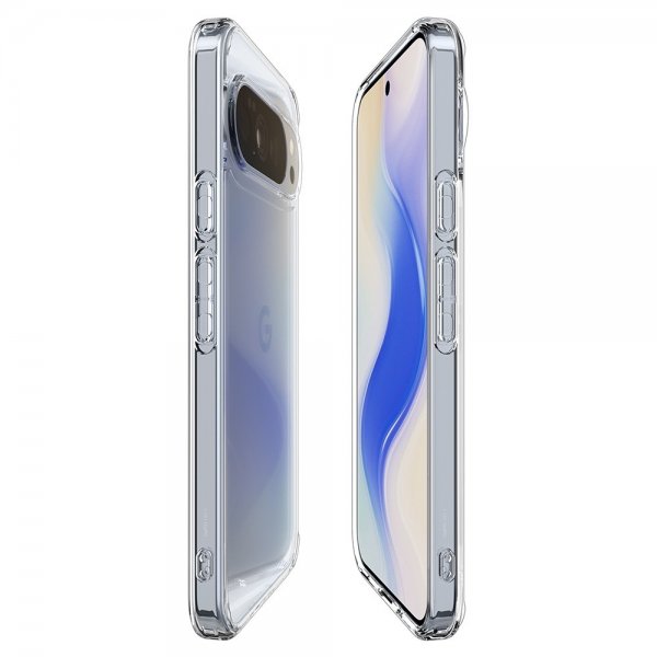Spigen Google Pixel 10 Pro XL -suojakuori, Ultra Hybrid Crystal Clear