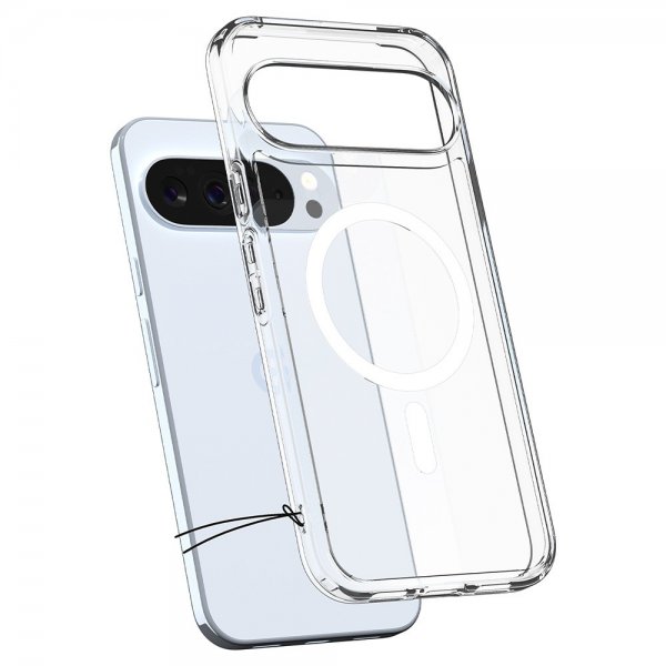Spigen Google Pixel 10 Pro XL -suojakuori, Ultra Hybrid MagFit Clear White