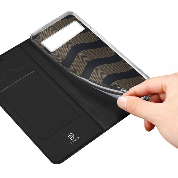 Dux Ducis Google Pixel 7 -kotelo Skin Pro Series, musta