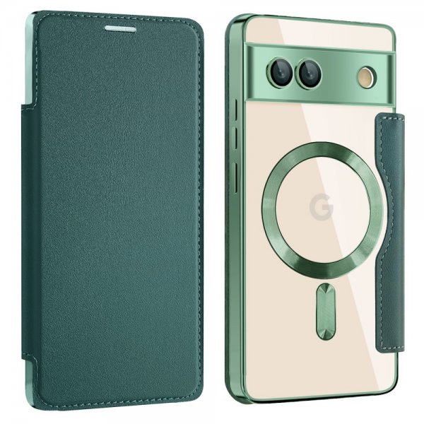 Google Pixel 7a Kotelo MagSafe Vihreä