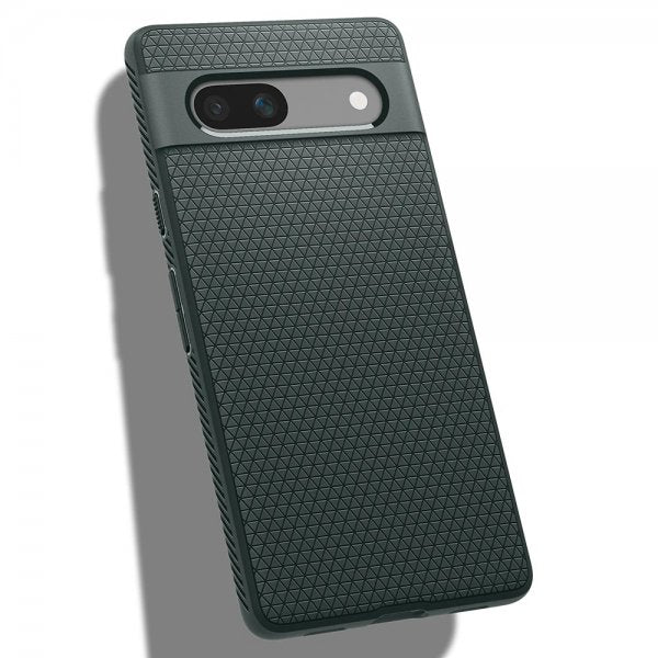 Spigen Google Pixel 7a -suojakuori Liquid Air Abyss Green
