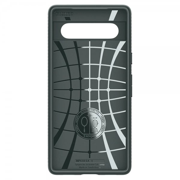 Spigen Google Pixel 7a -suojakuori Liquid Air Abyss Green