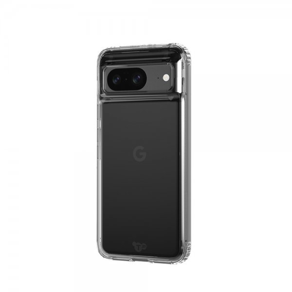 Tech21 Google Pixel 8 -suojakuori Evo Clear, läpinäkyvä