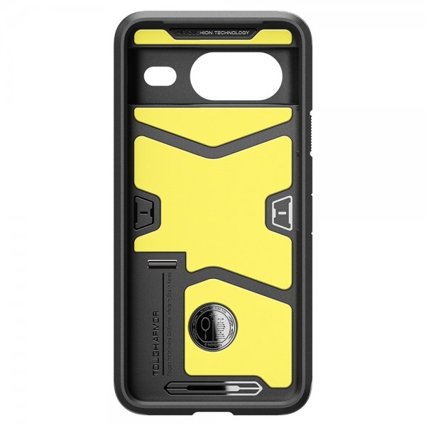 Spigen Google Pixel 8 -suojakuori Tough Armor, musta