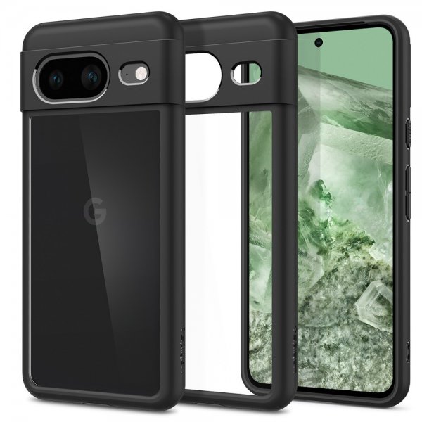 Spigen Google Pixel 8 Kuoret Ultra Hybrid Matte Black
