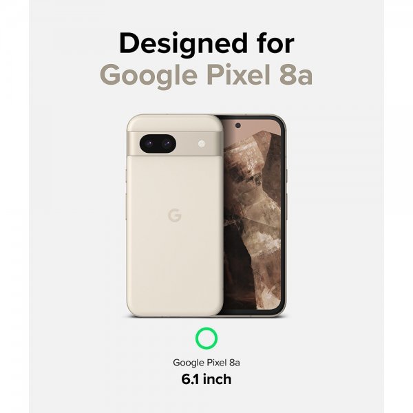 Ringke Google Pixel 8a Suojakuori Fusion Matte Clear