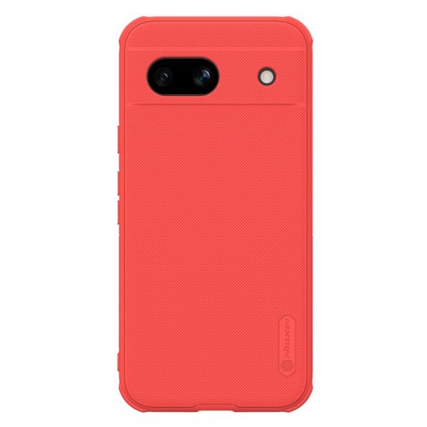 Nillkin Google Pixel 8a Suojakuori Super Frosted Shield Pro Punainen