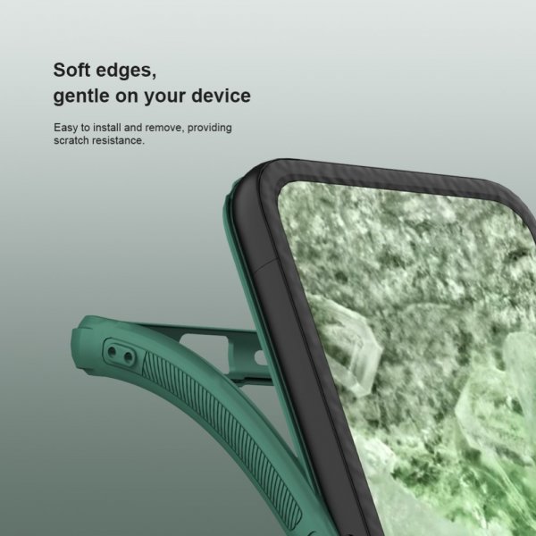 Nillkin Google Pixel 8a Suojakuori Super Frosted Shield Pro Punainen