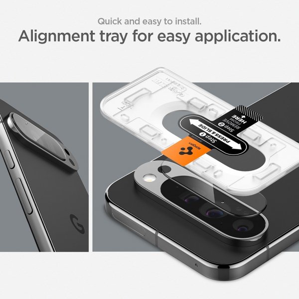 Spigen Google Pixel 9 Pro XL Kamerasuojalasi.tR EZ Fit Optik 2-pack
