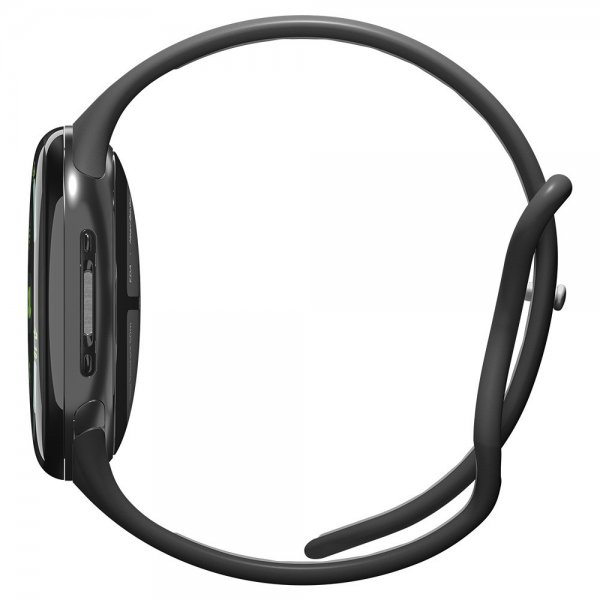 Spigen Google Pixel Watch 3/4 45mm Ranneke Nano Pop Musta Sesame