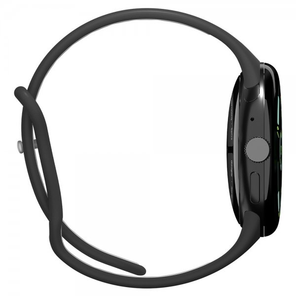 Spigen Google Pixel Watch 3/4 45mm Ranneke Nano Pop Musta Sesame