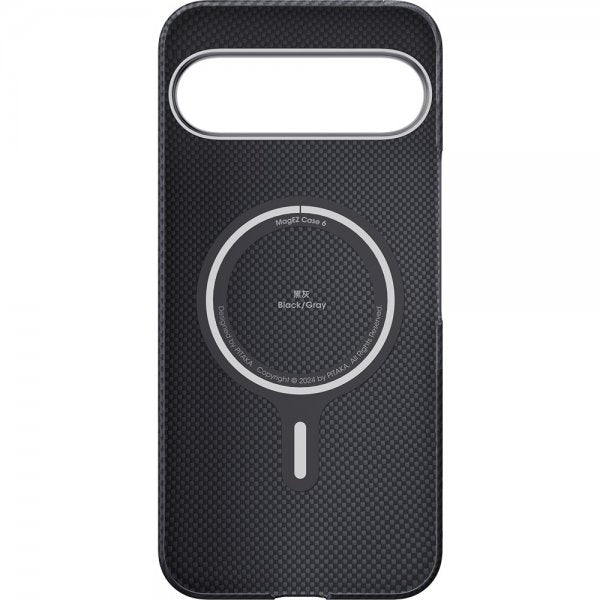 Pitaka Google Pixel 9 Pro XL Kuori Ultra-Slim Case MagSafe Black/Grey Twill