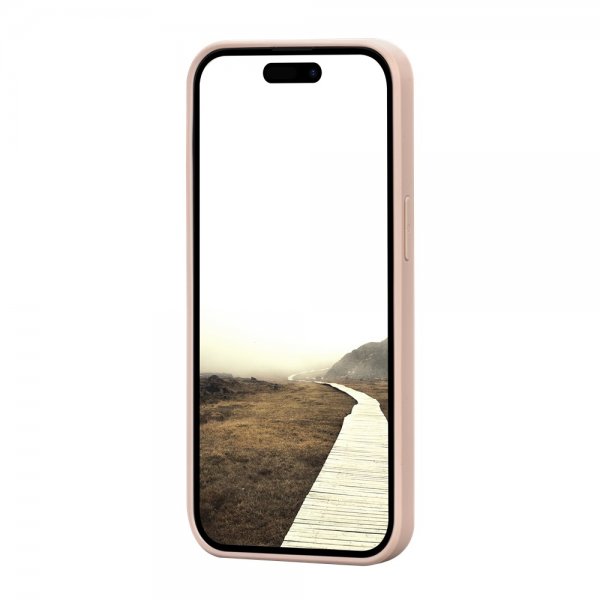 dbramante1928 iPhone 15 Plus -suojakuori Greenland Pink Sand