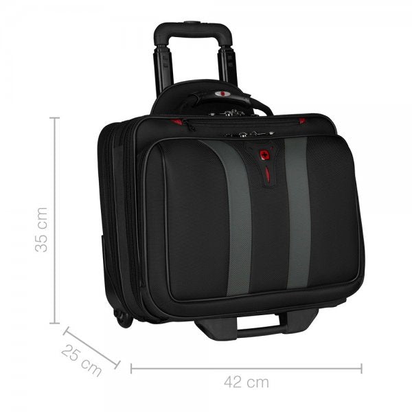 Wenger Granada 15.6" Business-trolley musta