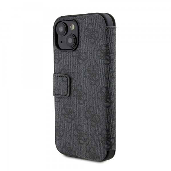 Guess iPhone 15 Plus Suojakuori 4G Logo Harmaa